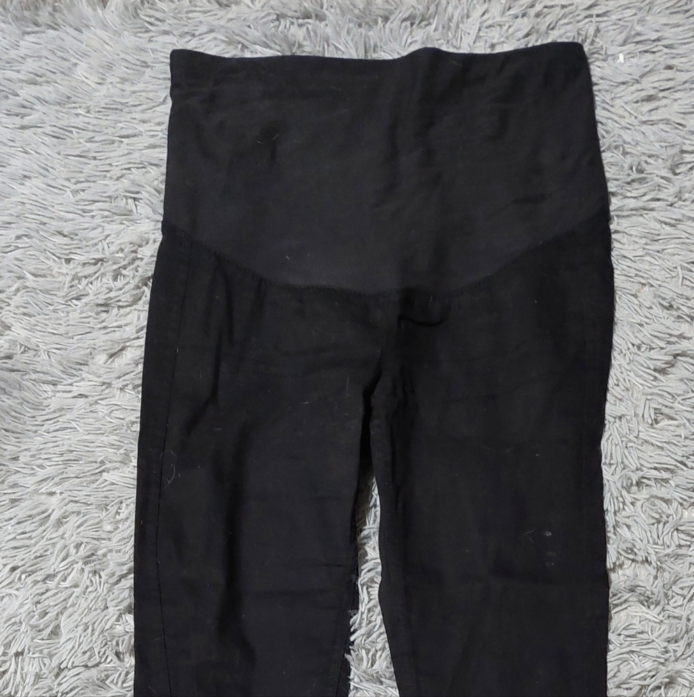 H&M Black Mama Casual Pants Size 6